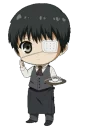 😶 emoji Kaneki Ken Telegram sticker 18 of 42