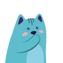 😘 emoji Cat @CenterOfSticker Telegram sticker 20 of 34