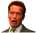 😦 emoji Arnold Schwarzenegger Telegram sticker 15 of 25