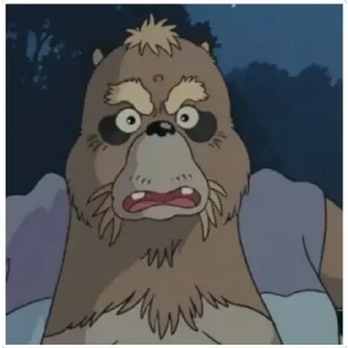 😠 emoji Studio Ghibli Telegram sticker 20 of 120