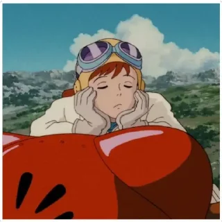🙄 emoji Studio Ghibli Telegram sticker 17 of 120