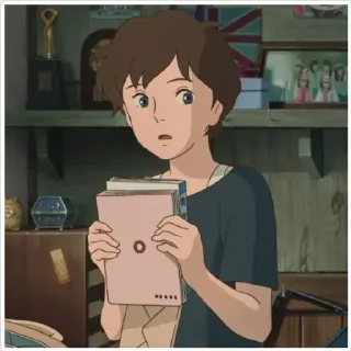 😧 emoji Studio Ghibli Telegram sticker 10 of 120