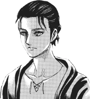 😔 emoji Adult Eren Jaeger Telegram sticker 2 of 60