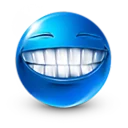 😃 emoji ZooMiK - The Blue Mike Telegram sticker 1 of 17