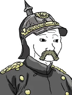 Sticker from @wojak_history | GERMANY