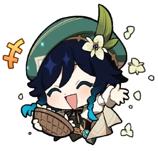 🌼 emoji Venti by @ChunchunMarco Telegram sticker 5 of 86