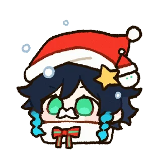 🎅 emoji Venti by @ChunchunMarco Telegram sticker 16 of 86