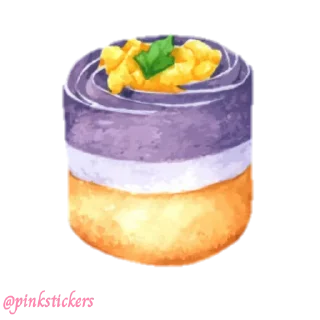 🍮 emoji Delicious 🌸@pinkstickers🌸 Telegram sticker 24 of 116