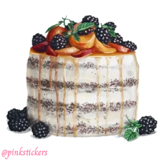 🎂 emoji Delicious 🌸@pinkstickers🌸 Telegram sticker 9 of 116