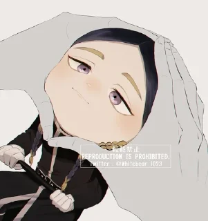 😌 emoji Haitani Brothers Telegram sticker 21 of 41