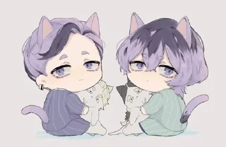 😌 emoji Haitani Brothers Telegram sticker 24 of 41