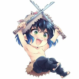 🐗 emoji Inosuke Telegram sticker 5 of 52
