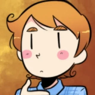 🤨 emoji Gregory Thimblethumb nya (@unemwe) Telegram sticker 7 of 120