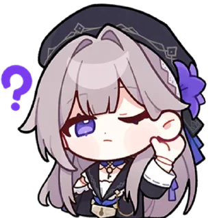 🤔 emoji Star Rail Telegram sticker 6 of 15