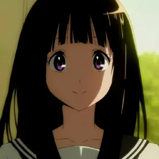 🌸 emoji { Chitanda eru ~™ Telegram sticker 14 of 31
