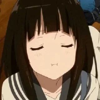 🌸 emoji { Chitanda eru ~™ Telegram sticker 11 of 31