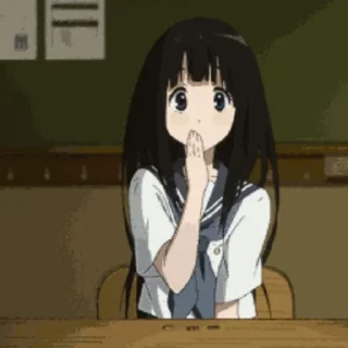 🌸 emoji { Chitanda eru ~™ Telegram sticker 19 of 31