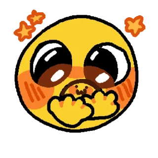 🤗 emoji 👁👁👁 Telegram sticker 6 of 73
