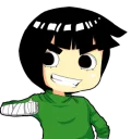👍 emoji Rock lee by Rahman Yato Telegram sticker 8 of 92