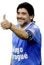 Sticker from maradona