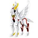 Sticker from Saint Seiya
