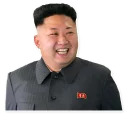 Sticker from Kim Jong-un