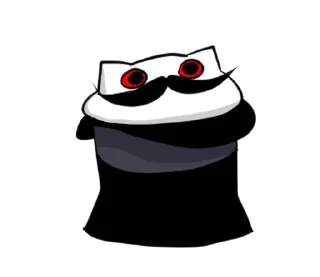 🐱 emoji 🐱 Meawbin [@TodorokiShouto] Telegram sticker 14 of 120