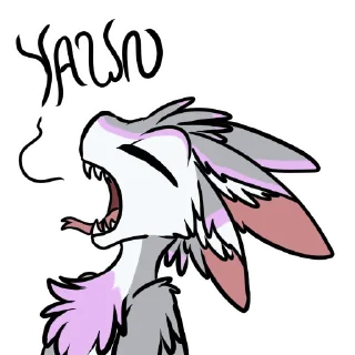 😴 emoji Kuno Avali Telegram sticker 11 of 33
