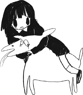 🪺 emoji no brain, head empty | @CatFvcker Telegram sticker 7 of 18