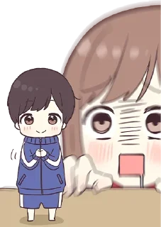 😲 emoji Cute Couple @english_world_chatting Telegram sticker 15 of 80
