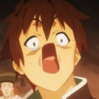😱 emoji Kazuma Telegram sticker 7 of 49