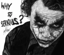 🤔 emoji #Mr_joker(heath ledger) Telegram sticker 7 of 19