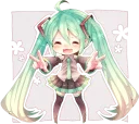 ✌ emoji Ayano Telegram sticker 8 of 62