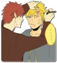 ☺️ emoji Sabaku no Gaara [รקร] Telegram sticker 3 of 120