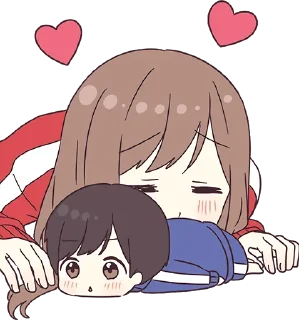 😋 emoji Cute Couple @english_world_chatting Telegram sticker 16 of 80