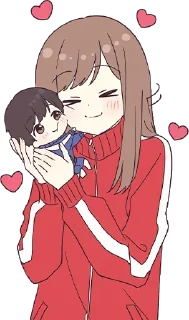 🤗 emoji Cute Couple @english_world_chatting Telegram sticker 22 of 80