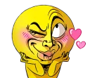 ❤ emoji Mr. Emoticon 10-14 Telegram sticker 16 of 120