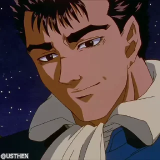 😊 emoji @usthen Berserk 1997 Telegram sticker 14 of 30