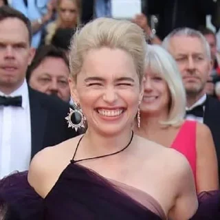 😁 emoji Emilia clarke Telegram sticker 20 of 20
