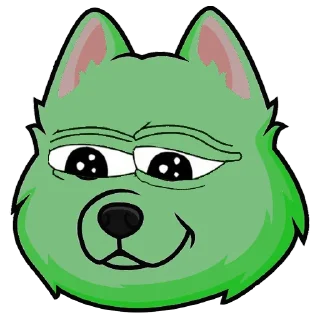 🙈 emoji Samoyed Telegram sticker 11 of 14