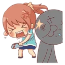 😡 emoji Miku Telegram sticker 9 of 103
