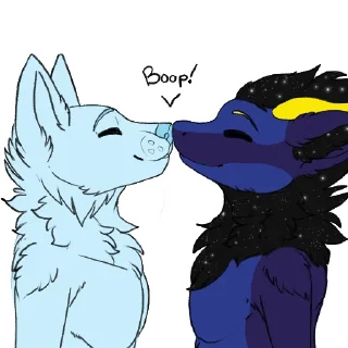 👃 emoji Zafir Cosmic Nardoragon Telegram sticker 16 of 50