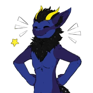 ⭐ emoji Zafir Cosmic Nardoragon Telegram sticker 11 of 50