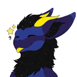 😝 emoji Zafir Cosmic Nardoragon Telegram sticker 7 of 50