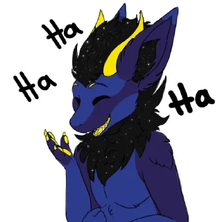 😆 emoji Zafir Cosmic Nardoragon Telegram sticker 9 of 50