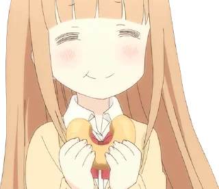 😍 emoji Tanaka-kun wa Itsumo Kedaruge - @bourros Telegram sticker 10 of 40