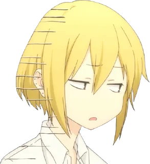 😒 emoji Tanaka-kun wa Itsumo Kedaruge - @bourros Telegram sticker 23 of 40