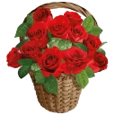 🌹 emoji @LoveoopS_art : Flowers Telegram sticker 5 of 120