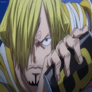 💛 emoji Sanji ↝ @one_pieceAR Telegram sticker 10 of 25
