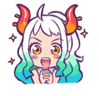 Sticker from Yamato official